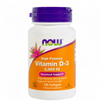 Витамин D3 (2000 ME) NOW, 120 кап
